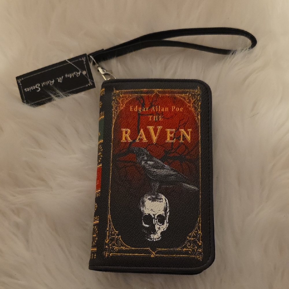 Edgar Allan Poe 'The Raven' Book Clutch